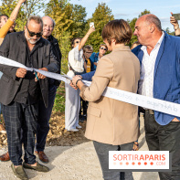 Les lodges de Thoiry - dormir à Thoiry en Terres d'Afrique - Photos -  Inauguration - Antoine Duléry