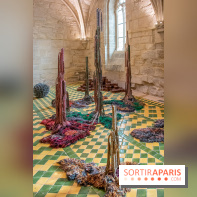 Exposition Entre Les Murs de Tanja Smeets et Karin van Dam Abbaye de Maubuisson