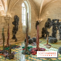 Exposition Entre Les Murs de Tanja Smeets et Karin van Dam Abbaye de Maubuisson