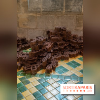 Exposition Entre Les Murs de Tanja Smeets et Karin van Dam Abbaye de Maubuisson