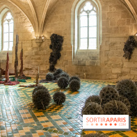Exposition Entre Les Murs de Tanja Smeets et Karin van Dam Abbaye de Maubuisson