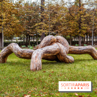 Paris+ par Art Basel 2023 aux Tuileries -  Henrique Oliveira - Desnatureza S