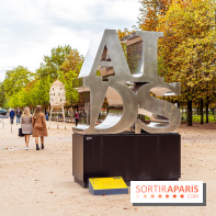 Paris+ par Art Basel 2023 aux Tuileries -  General Idea - AIDS sculpture