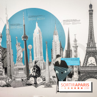 Tour Eiffel : une exposition inédite gratuite en hommage à Gustave Eiffel sur le parvis - nos photos