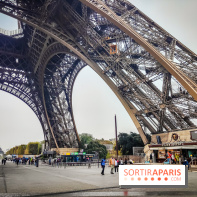 Tour Eiffel : une exposition inédite gratuite en hommage à Gustave Eiffel sur le parvis - nos photos