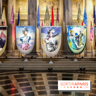 Raphaël Barontini, les photos de son installation monumentale au Panthéon