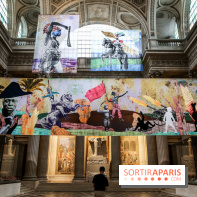 Raphaël Barontini, les photos de son installation monumentale au Panthéon