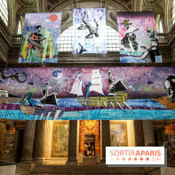 Raphaël Barontini, les photos de son installation monumentale au Panthéon