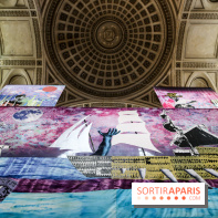 Raphaël Barontini, les photos de son installation monumentale au Panthéon