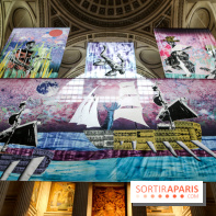 Raphaël Barontini, les photos de son installation monumentale au Panthéon - IMG 1435