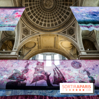 Raphaël Barontini, les photos de son installation monumentale au Panthéon