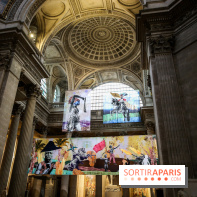 Raphaël Barontini, les photos de son installation monumentale au Panthéon