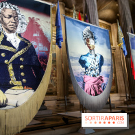 Raphaël Barontini, les photos de son installation monumentale au Panthéon