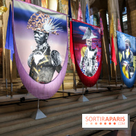 Raphaël Barontini, les photos de son installation monumentale au Panthéon