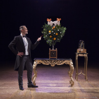 Un magicien qui vous fera voyager dans le temps dans un palace parisien - soirees fantastiques spectacle magie paris automate oranger haut de gamme