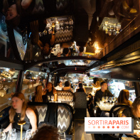 Bus Saint Germain 1920 - dîner dans un bus en traversant Paris
