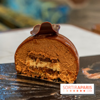 Bûche de Noël du Saint James 2023 par Jeanne Lacourt
