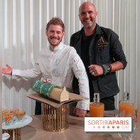 Bûche et cocktail de Noël du Printemps Haussmann par Bryan Esposito et Matthias Giroud - A7C0438