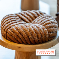 La bûche petit train de Noël du Cheval Blanc 2023 et galette des rois 2024 - A7C0728