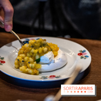Bistrot Podium, le restaurant festif avec la carte de Glenn Viel -  pavlova aux fruits de saison