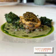 Menu chasse Le Gabriel, La Réserve - Ormeaux, lentilles, caviar