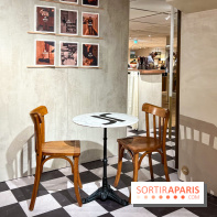 Café Jonak et collections chaussures marrons - Galeries Lafayette Haussmann - image00013