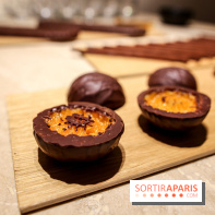 Bûche et chocolats de Noël 2023 signés Alléno & Rivoire - IMG 0962