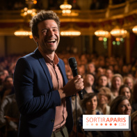 Photos d'Illustrations MidJourney : spectacles d'humour - 3