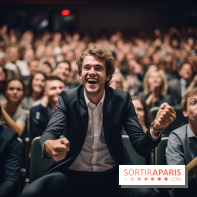 Photos d'Illustrations MidJourney : spectacles d'humour - 7