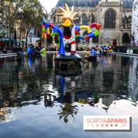 La Fontaine Stravinsky rénovée à Paris, nos photos
