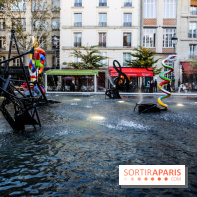 La Fontaine Stravinsky rénovée à Paris, nos photos - IMG 1714