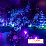 Inauguration des vitrines et décorations de Noël du BHV Marais à Paris 2023