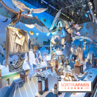 Les vitrines de Noël du Printemps 2023 - inauguration avec Catherine Deneuve