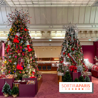 Les vitrines et décors de Noël 2023 du Bon Marché Rive Gauche