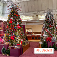 Les vitrines et décors de Noël 2023 du Bon Marché Rive Gauche