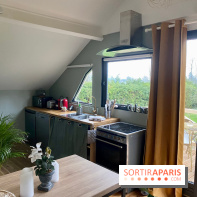 Le Domaine des Cabanes de l'Île - Cabane en bois Le nid La Cuisine.HEIC