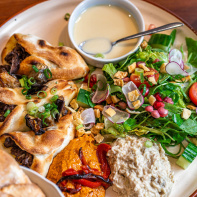 Les Bascules, délicieux restaurant méditerranéen rue de la Bourse -  plat du jour