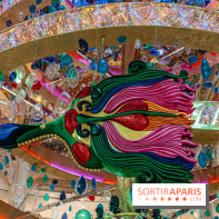 Le sapin de Noël des Galeries Lafayette Haussmann 2023