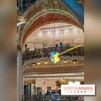 Le sapin de Noël des Galeries Lafayette Haussmann 2023