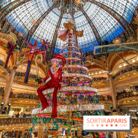 Le sapin de Noël des Galeries Lafayette Haussmann 2023