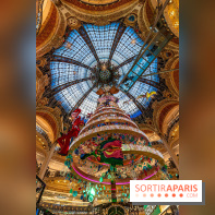 Le sapin de Noël des Galeries Lafayette Haussmann 2023 -  A7C7577