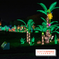 Jungle en voie d'illumination Jardin des Plantes