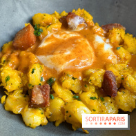 Ayahuma - Oeuf, chicharron de porc