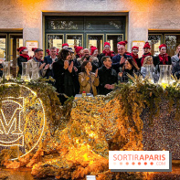 Les illuminations de Noël 2023 de l'Avenue Montaigne - cérémonie et décors féériques
