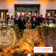 Les illuminations de Noël 2023 de l'Avenue Montaigne - cérémonie et décors féériques