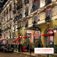 Les illuminations de Noël 2023 de l'Avenue Montaigne - cérémonie et décors féériques