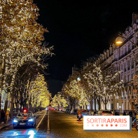Les illuminations de Noël 2023 de l'Avenue Montaigne - cérémonie et décors féériques