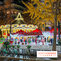Le Marché de Noël de Boulogne Billancourt (92) : carrousel, vin chaud, illuminations - image00072