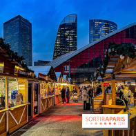 Le Marché de Noël 2023 de La Défense - Père Noël, spots photo illuminés, créateurs et stands gourmands
