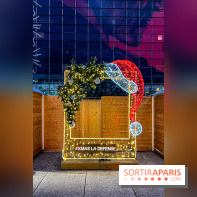 Le Marché de Noël 2023 de La Défense - Père Noël, spots photo illuminés, créateurs et stands gourmands